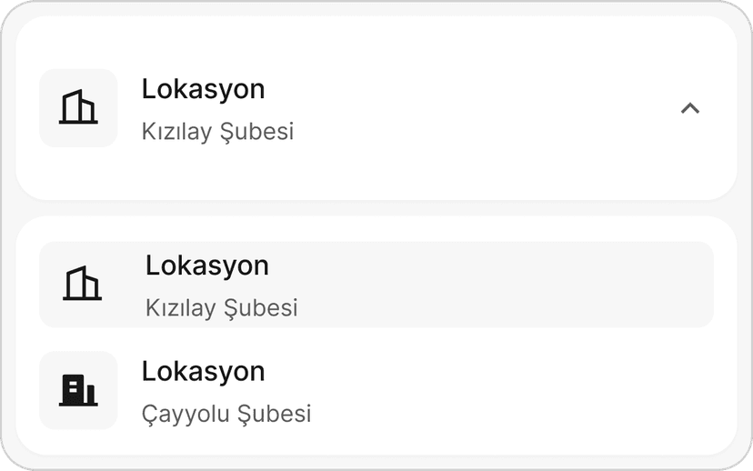 Switch between branches